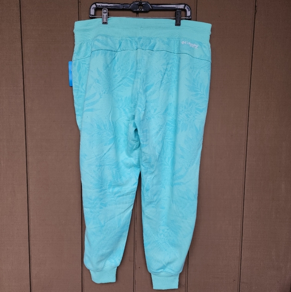 Columbia womens slack water french terry joggers sweats 1x - Picture 3 of 8